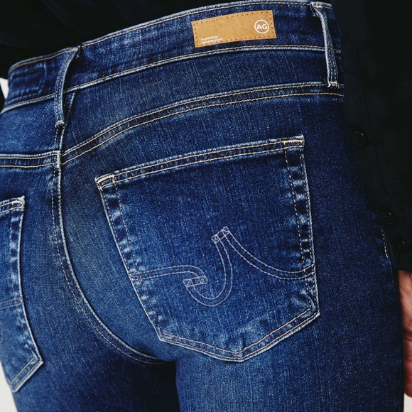 NWT AG Farrah Skinny Ankle Vapor Wash  In VP ADAPT, 31 - Picture 10 of 11